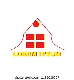 Real house variant logo design, today's housing logo design ideas. home logo inspiration.