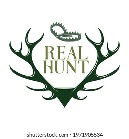 
Real Hunt adventure Based vector logo