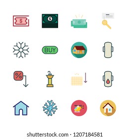 real icon set. vector set about helicopter, home, buy and sink icons set.