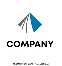 Real Invest - vector logo template concept. Economic finance investment sign. Business symbol