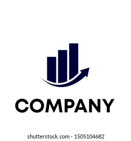 Real Invest - vector logo template concept. Economic finance investment sign. Business symbol