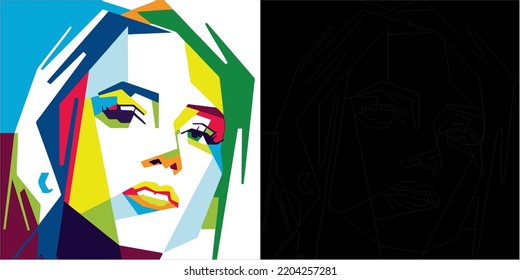 Real Life Human Face Illustration Stock Vector (Royalty Free ...