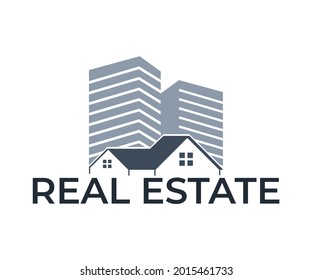 Real logo design, house logo template, home, construction logo, mortgage logo 