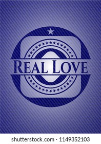 Real Love with jean texture