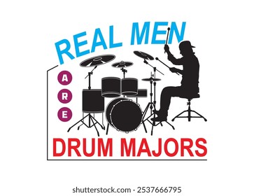 Homens reais são vetor de majores de tambor para impressão, homens reais são clipart de majores de tambor, homens reais são ilustração de vetor de majores de tambor