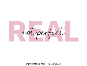 Real Not Perfect Design Pink 