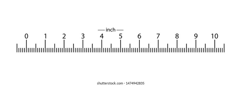 inch on scale