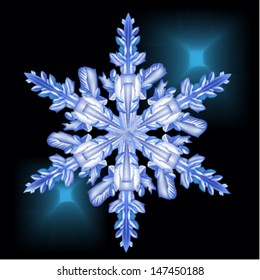 real snowflakes.