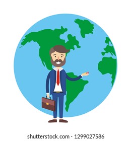 real state agent cartoon