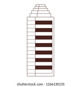 real state building cartoon