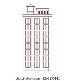 real state building cartoon