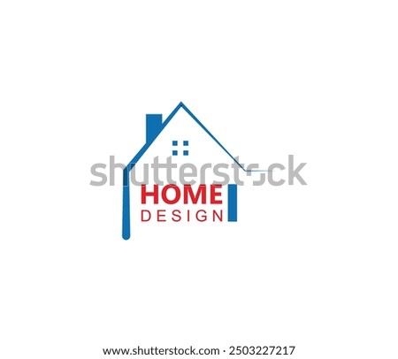 Real state bulding logo icon illustration abstract background design.
