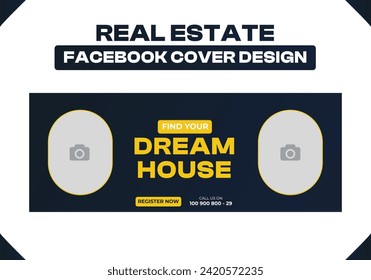 Diseño de portada de facebook en estado real