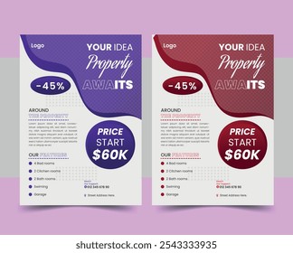 Real state flyer template for your business