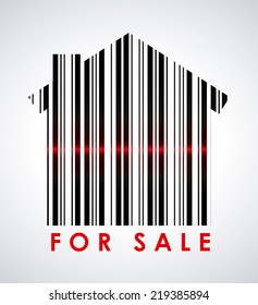 real state graphic design , vector illustration