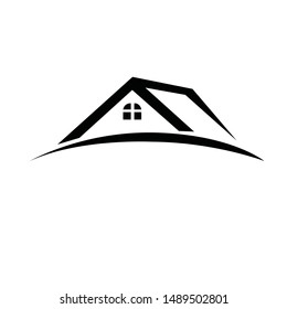 real state logo design and illustration  vector art 