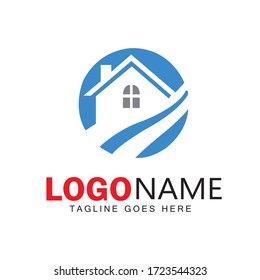 Real state logo design & illustration vector art 