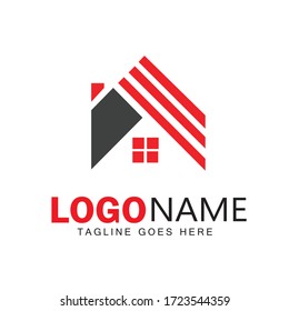 Diseño de logotipos de estado real e ilustración de arte vectorial 