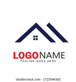 Real state logo design & illustration vector art 