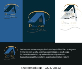 Real State logo Design and presentation.