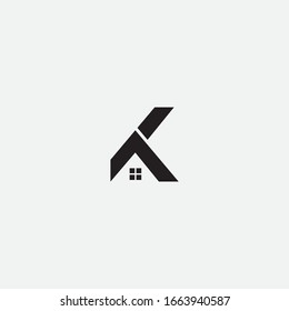 real state logo design and sign