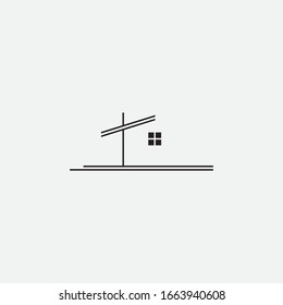 real state logo design and sign