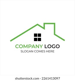 Real state logo, Real Estate Logo Design, vector template, Builder logo, Roof Construction design, Creative Real Estate Logo Design.