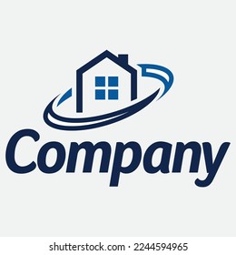 Real State logo home logo eps 10