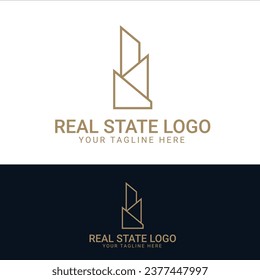 real state logo, state logo, modern logo template
