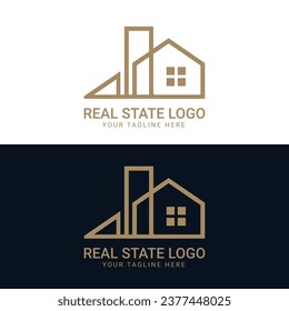 real state logo, state logo, modern logo template
