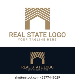 logotipo de estado real, logotipo de estado, plantilla de logotipo moderno