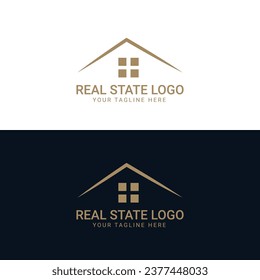 logotipo de estado real, logotipo de estado, plantilla de logotipo moderno