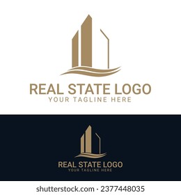 real state logo, state logo, modern logo template