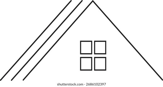 Logotipo simple de bienes raíces para la empresa
