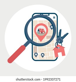 Realzustand der Smartphone-App