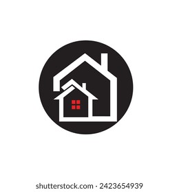 Diseño de logotipo de vectores de estado real. Resumen Diseño de estado real.