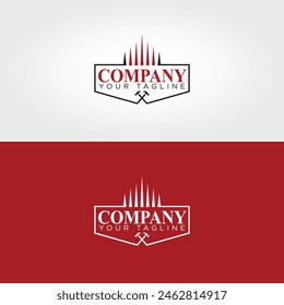 Real state vector logo design for commercial use
