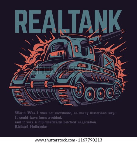 Real Tank Illustration