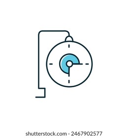 Real time Adjustment Vector Illustration Icon Design