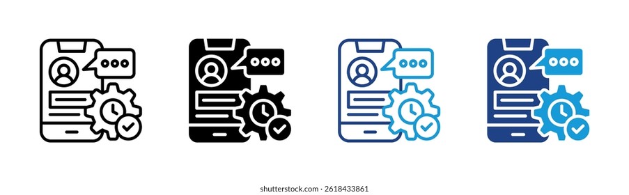 Real Time Icon Element For Design