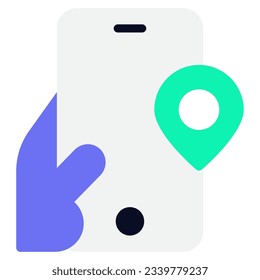 Real time Tracking Icon can be used for uiux, infographic, etc