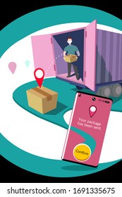 Real time transportation tracking system on web and application for smartphone.