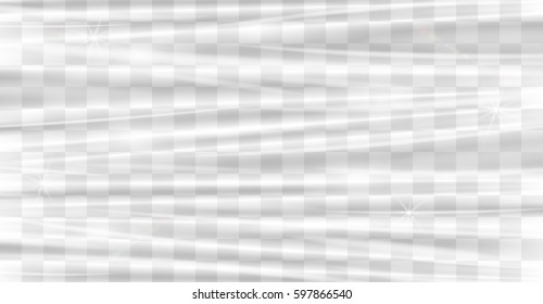 Real Transparent Plastic Wrap Texture Vector Background
