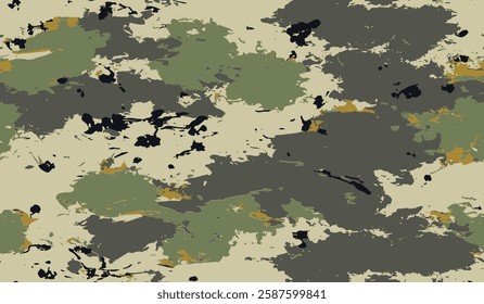 Real Tree Camouflage for hunting shirt. Forest real tree hunting camouflage seamless pattern design for military and hunting uniform. Hunting camouflage