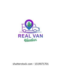 Real Van Recreation Logo Adventure Outdoor