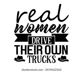 real women drive their own trucks