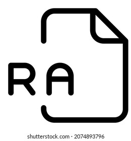 RealAudio is a proprietary audio format developed by RealNetworks
