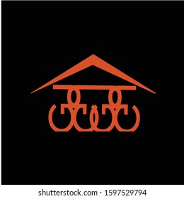 realestat  logo design vector icon