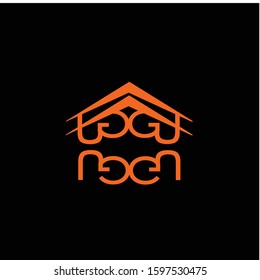 realestat logo design vector icon