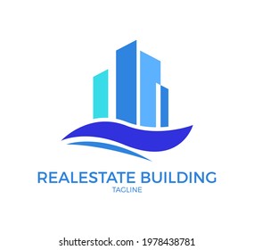 Realestate Building Vector Logo Template Design